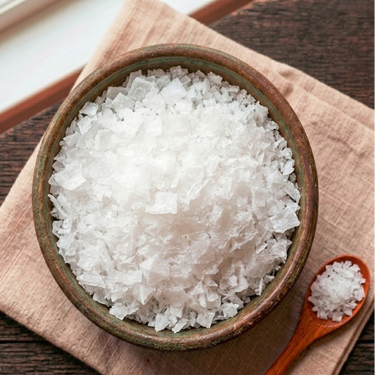 Sal blanca Santa Pola