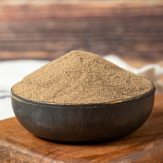 Pimienta negra polvo