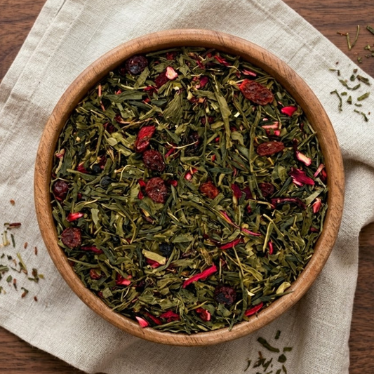 Té verde frutos del bosque